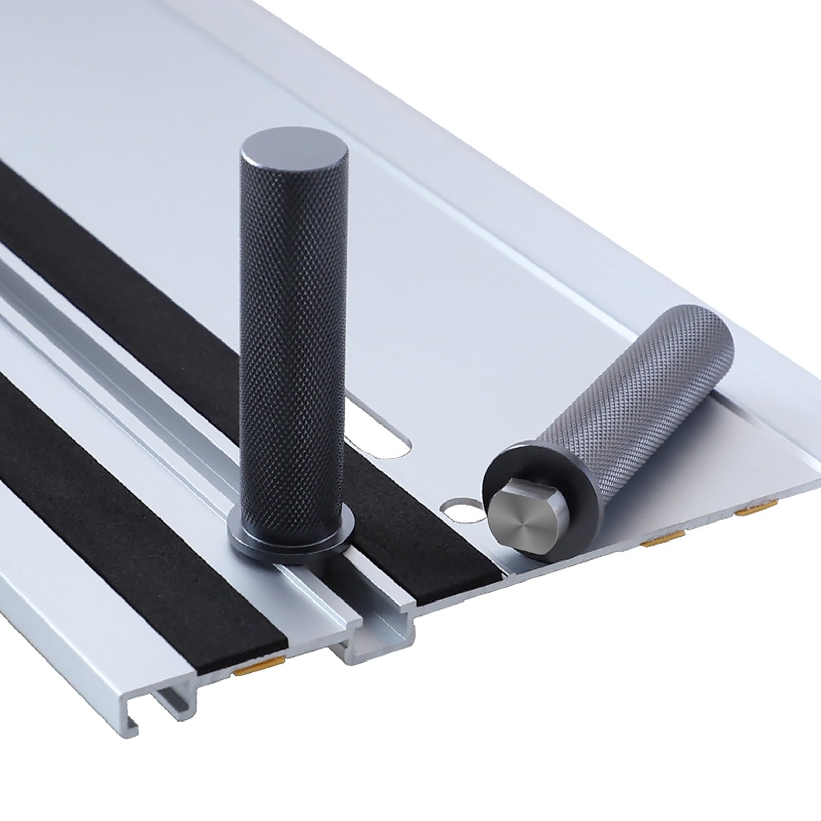 2PCS 20mm Bench Dogs, Aluminum Alloy Woodworking Table Hole Stops, Workbench Dogs Stops Guide Rail Sliding Slot Stop for Woodworking DIY Projects