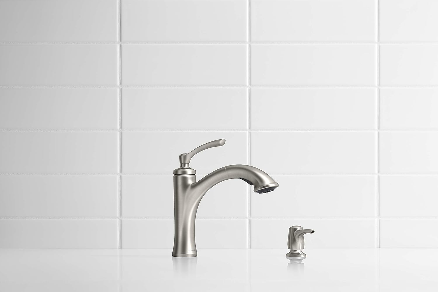 Kohler K-R16399-SD-VS Elliston Kitchen Sink Faucet, Vibrant ...