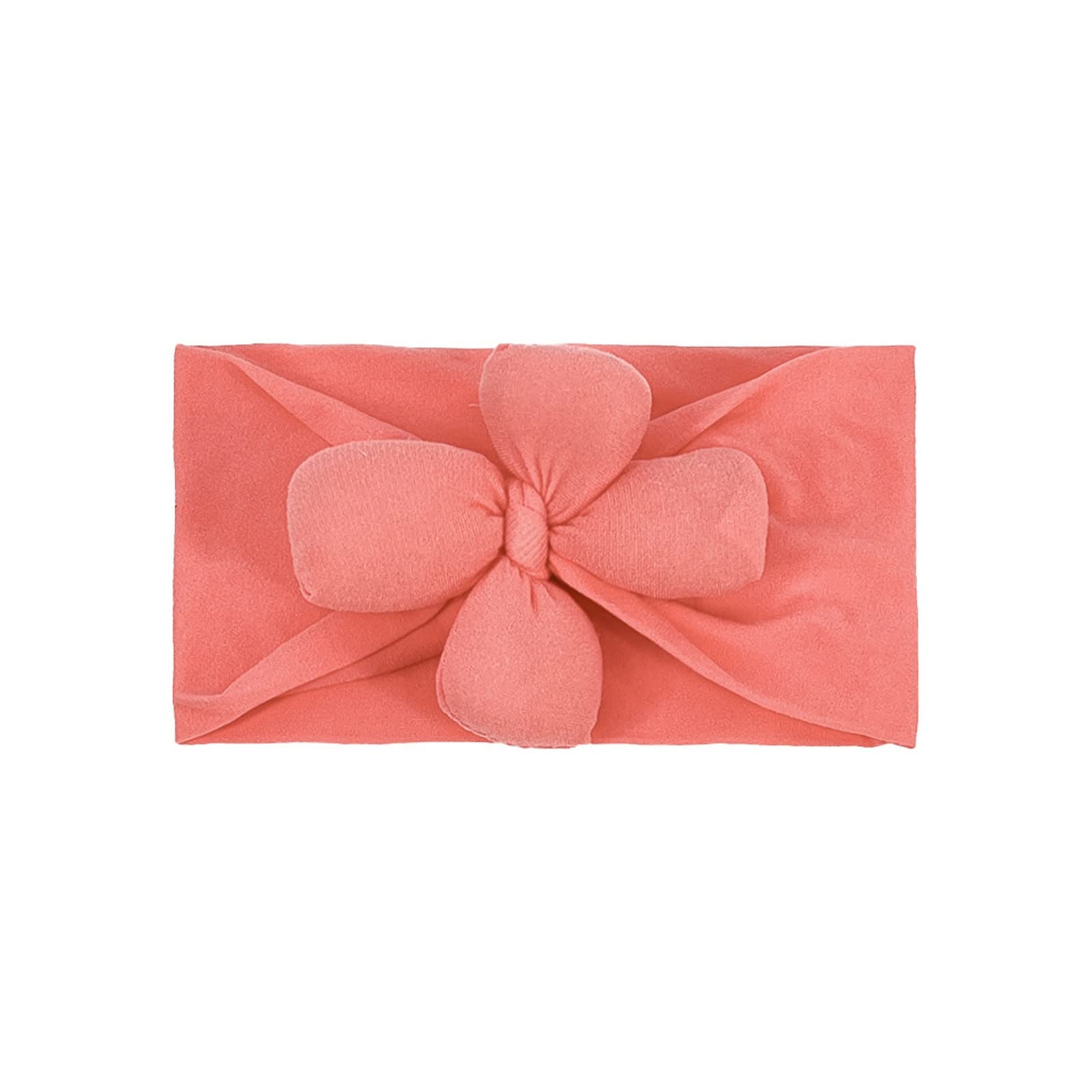 Baby Girl Headbands Stretchy Soft Head Wrap Newborn Baby Girls Headbands with Hair Bows