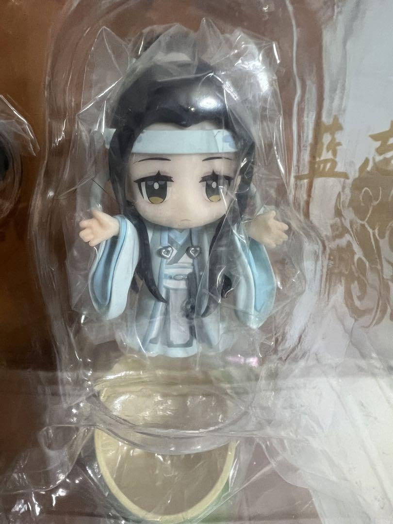 「魔道祖師」魏無羨＆藍忘機 Q版 生日フィギュア 現品】魔道祖師 誕生日スペシャル Q版フィギュア 魏無羡 藍忘機