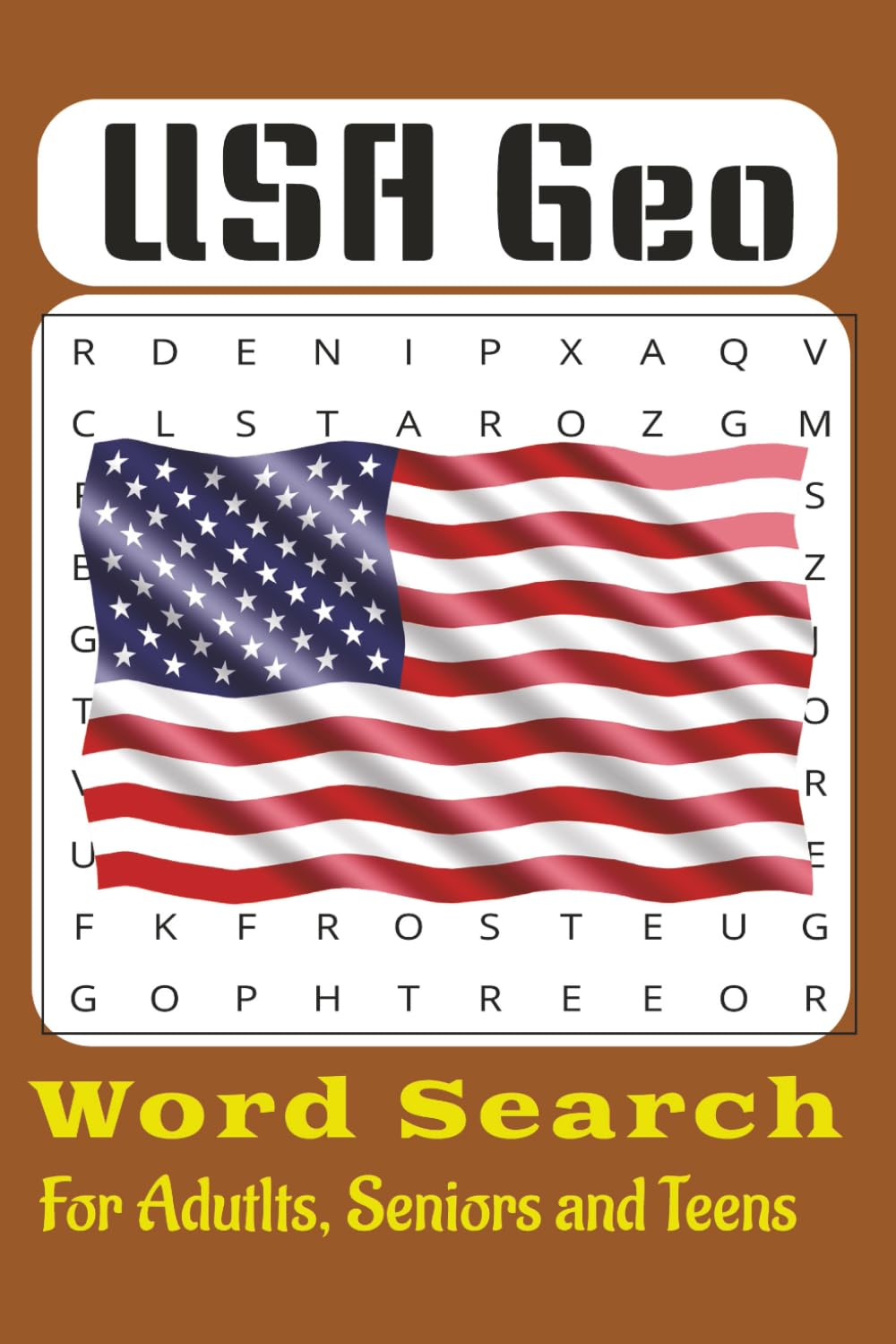 US Geography Word Search Puzzle Book: States, Capitals, Cities, Lakes, Rivers, Landmarks in the US | 6x9 inches, 110 pages, 50+ puzzles… Gift for Vacations, Holidays and Free Times