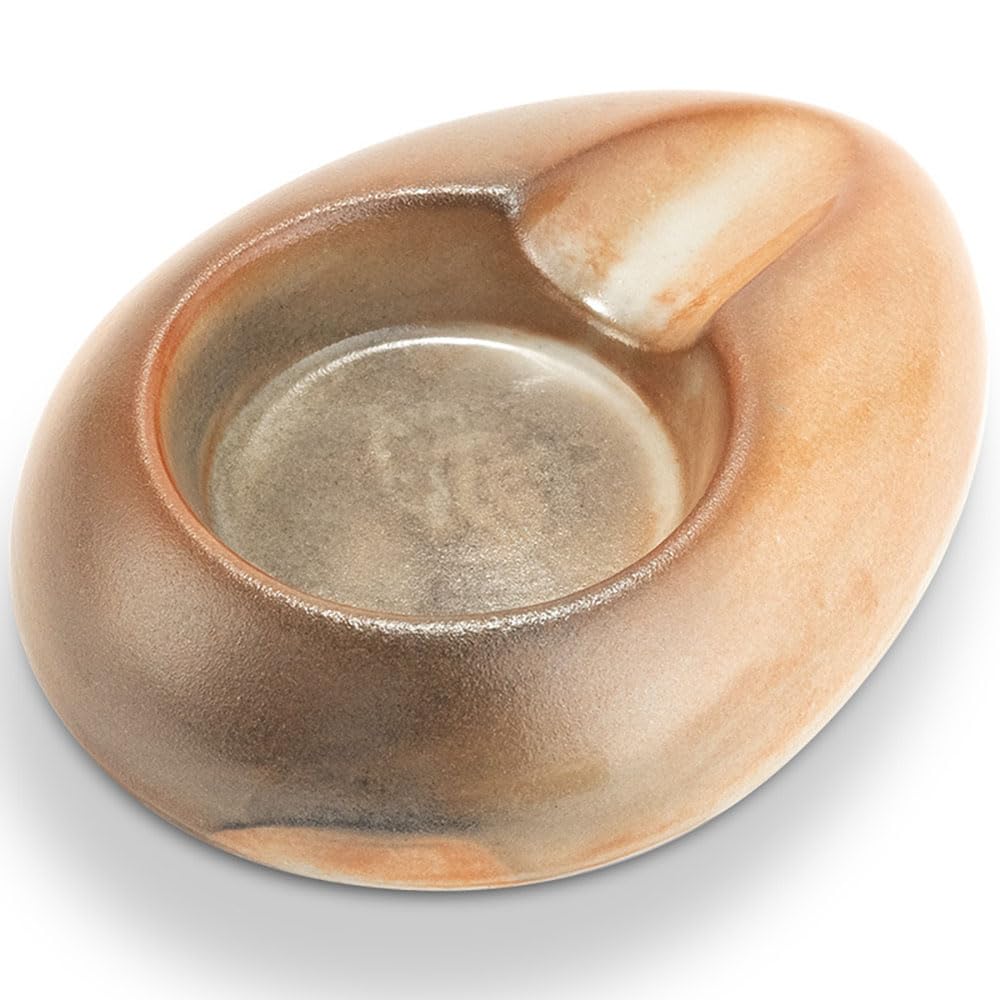 Posacenere per sigari in ceramica da uomo, portatile, per esterni e interni, per patio, casa, ufficio e sala fumatori