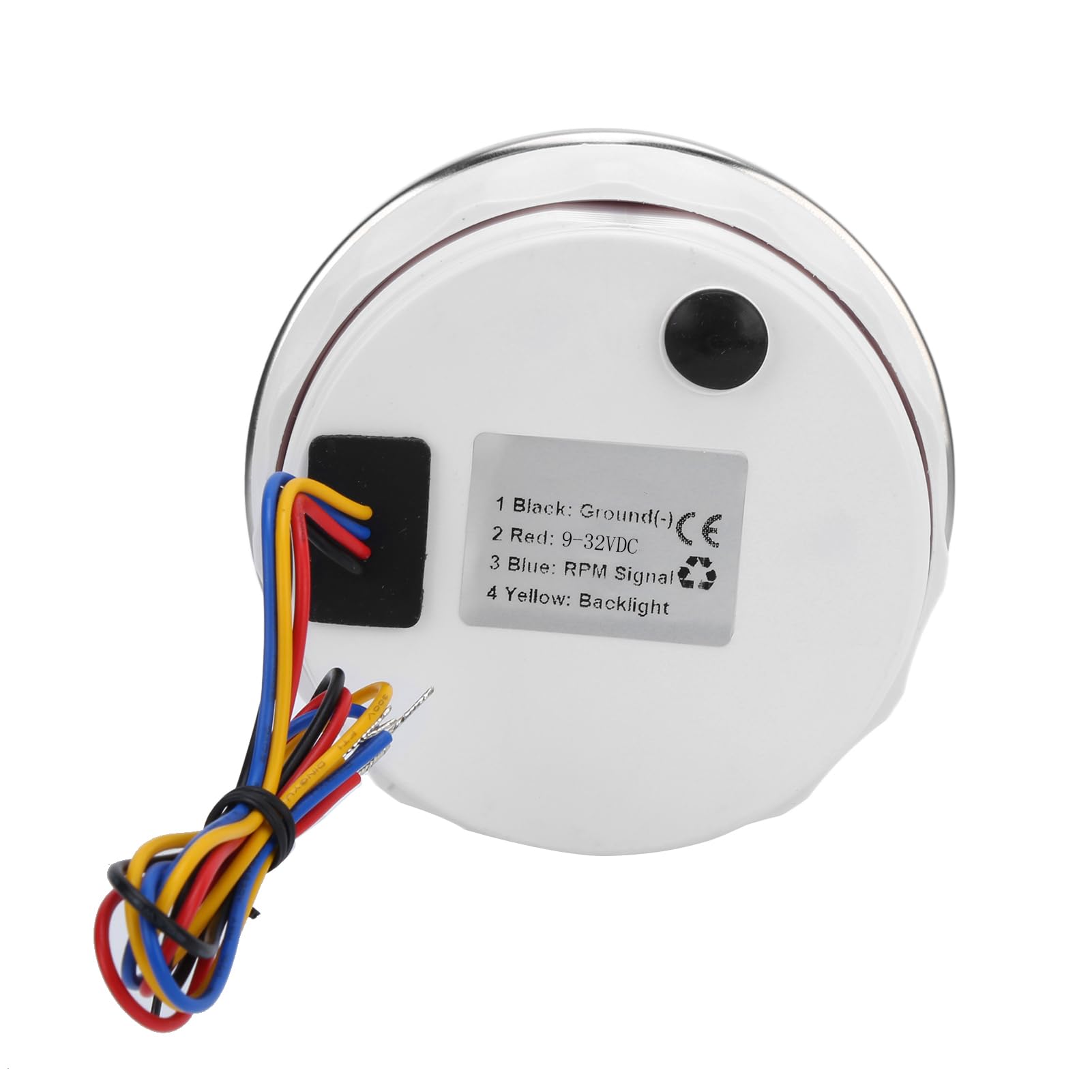 Universal 2" 52mm 0-8000 RPM Tachometer 7 Color LED Car Tacho Gauge Meter With 7 Colors Backlight Car Auto Pointer Gauge - 34 - View #13