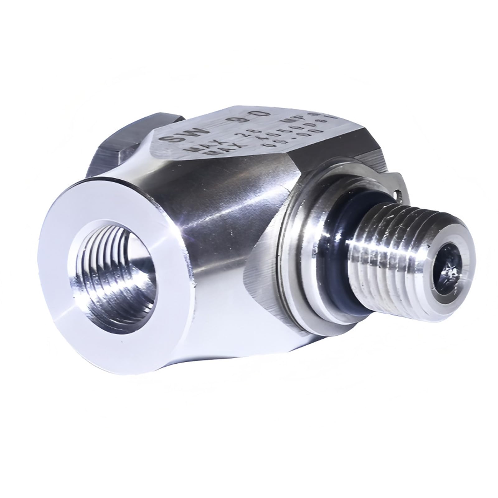 Ljhnba B Industrial High Pressure G3 / 8 And / 4 Threaded 5800Psi Water Rotating Adapter For Detailing Rigs And Auto Wash Stations Stress Car Wash Whirling Union