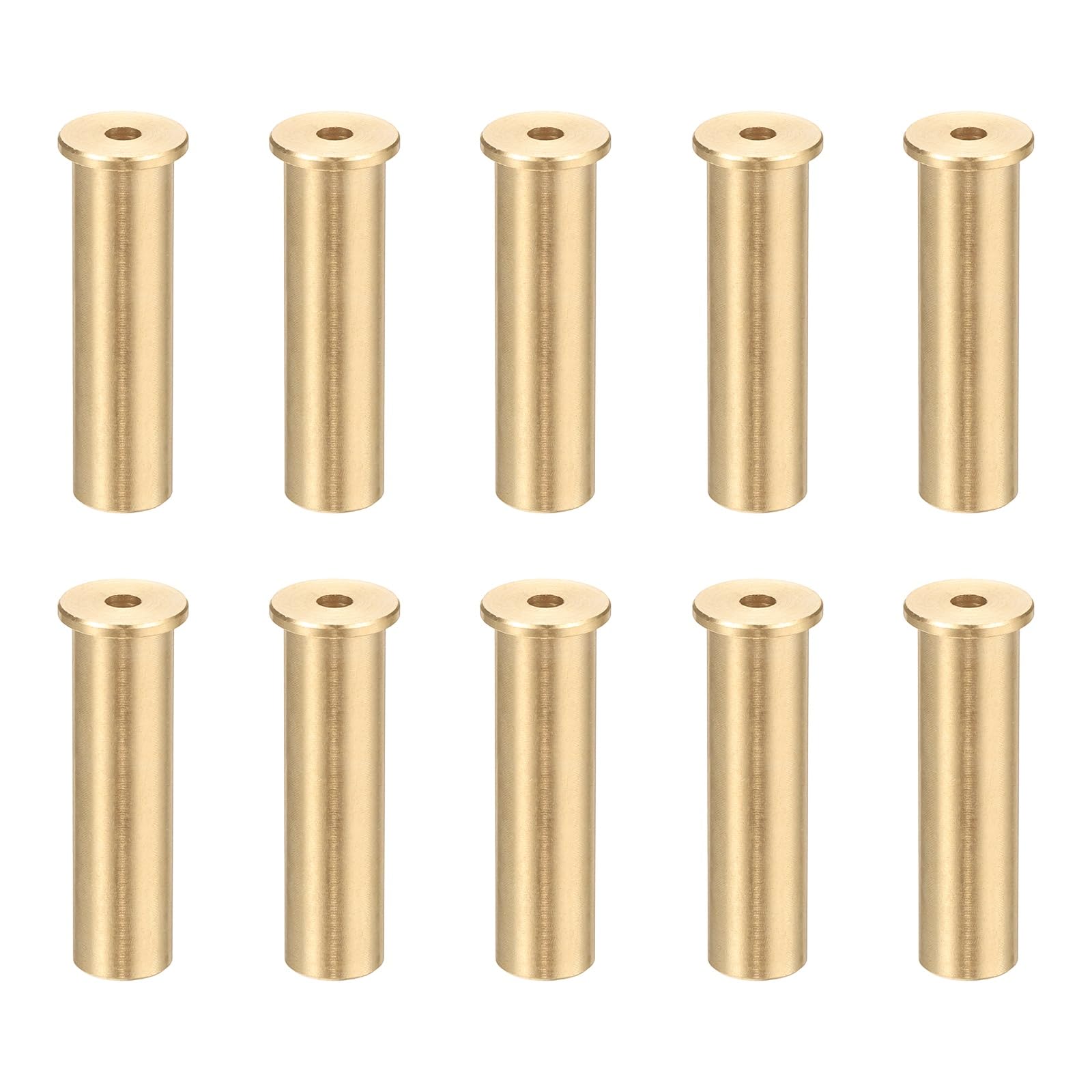 YELARXI Golf Brass Tip Weights, Club Weight Head Accessories Reusable Plug Insert Golf Weighted Spike for Steel Wood Iron Shaft 10Pcs & 7g -Fit for(0.355"/0.370" Pointed Shaft)