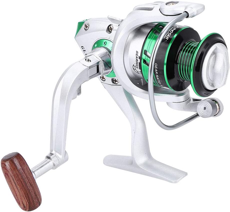 Salt Water Metal HeavyDuty Light Cast Rotating Fishing