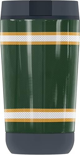 Miniatura 2 de Official Collegiate Collection - Vaso de viaje de acero inoxidable con aislamiento al vacío y doble pared, 12 onzas