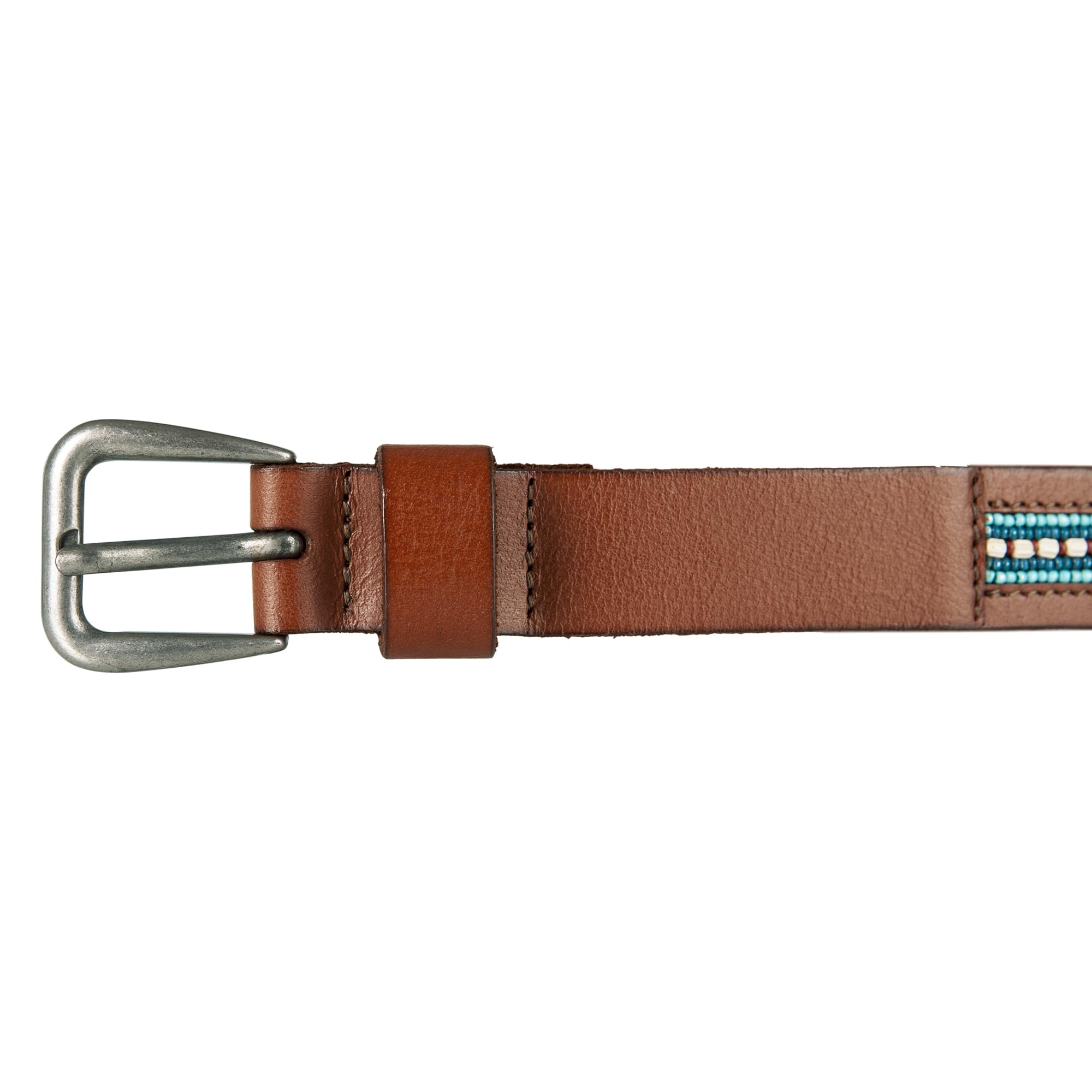 Lucky Brand Pasek Kobiety Lucky Brand Pasek skórzany z turkusowymi perłami