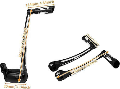 Vista 18 de Kit de clavijas de palanca de cambios para pedal de freno de motocicleta, apto para Harley Touring Road King Road Glide Street Glide Electra Glide