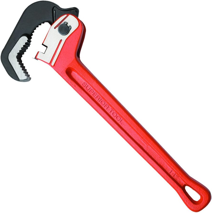 Superior Tool Company 02614 14Inch Super Wrench with 14Inch One Handed Spring Loaded Wrench