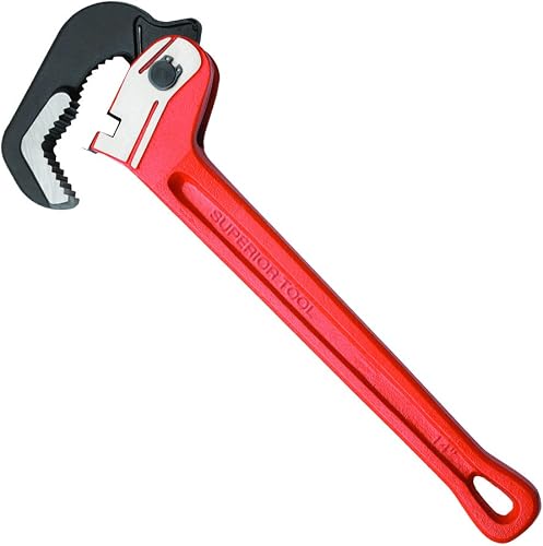 Superior Tool Company 02614 14-Inch SuperWrench with Fourteen-Inch One Handed Spring Loaded Wrench