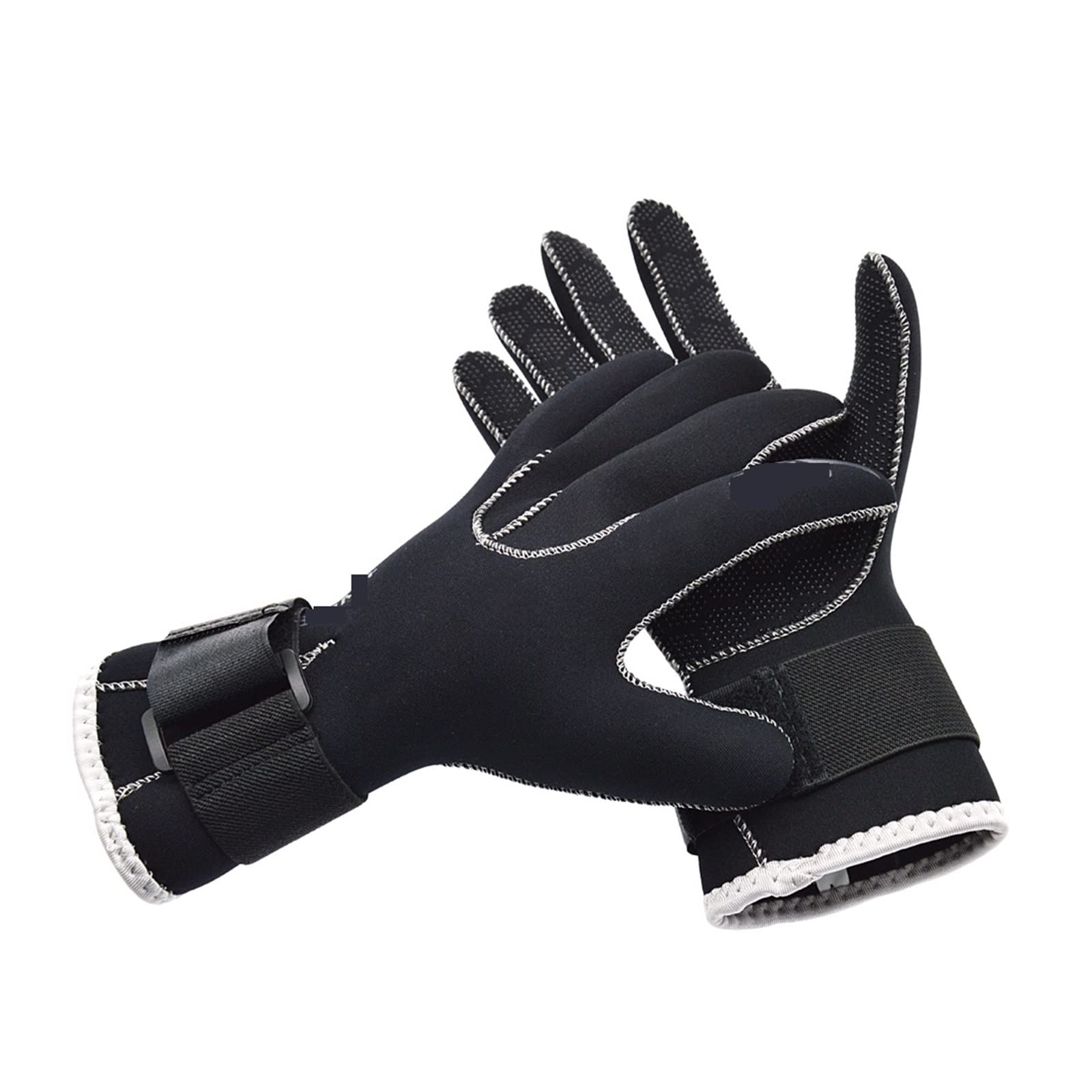 Guanti da Immersione, Guanti da 3 mm AntiGraffio e Caldi for Immersioni, Attrezzatura da Snorkeling Antiscivolo for Surf e Canoa(XL)