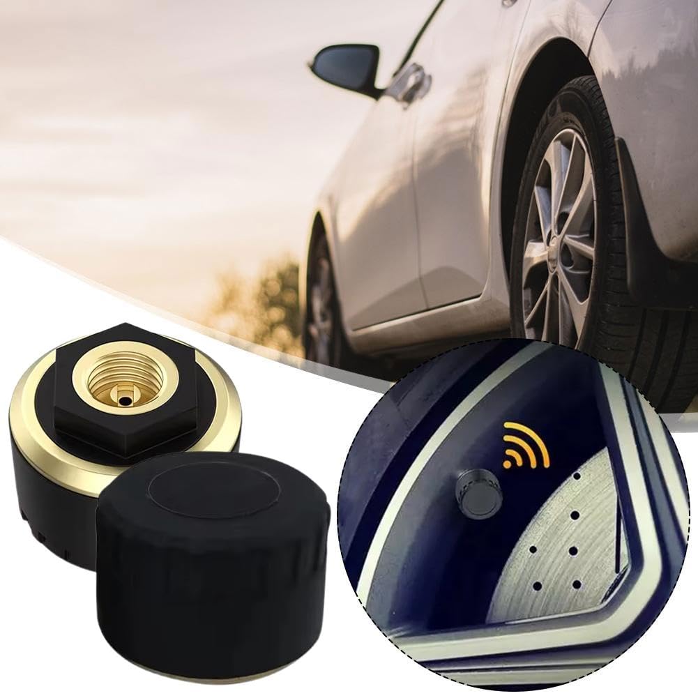 Sistema TPMS para motocicleta y coche - Monitorización de presión de neumáticos compatible con Bluetooth 5.0 con sistema Jump 2000A/1200A de arranque