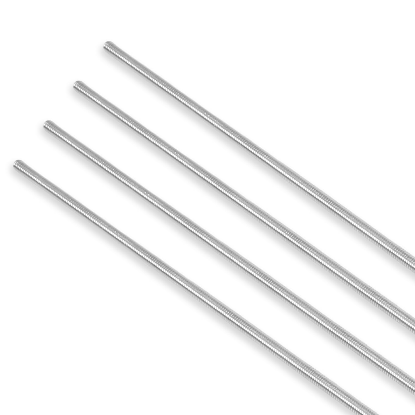 304 Stainless Steel Threaded Rod 12" - 1/4-20 -9
