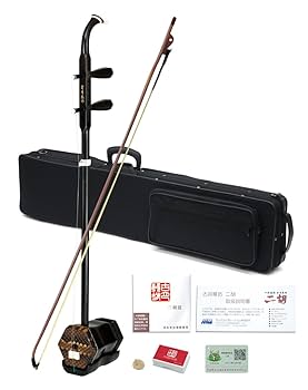 古月琴坊　二胡 ER-800 （ケース付き）+ 教本2冊、練習用DVD 古月琴坊 二胡 ER-800 （ケース付き）+ 教本2冊、練習用DVD