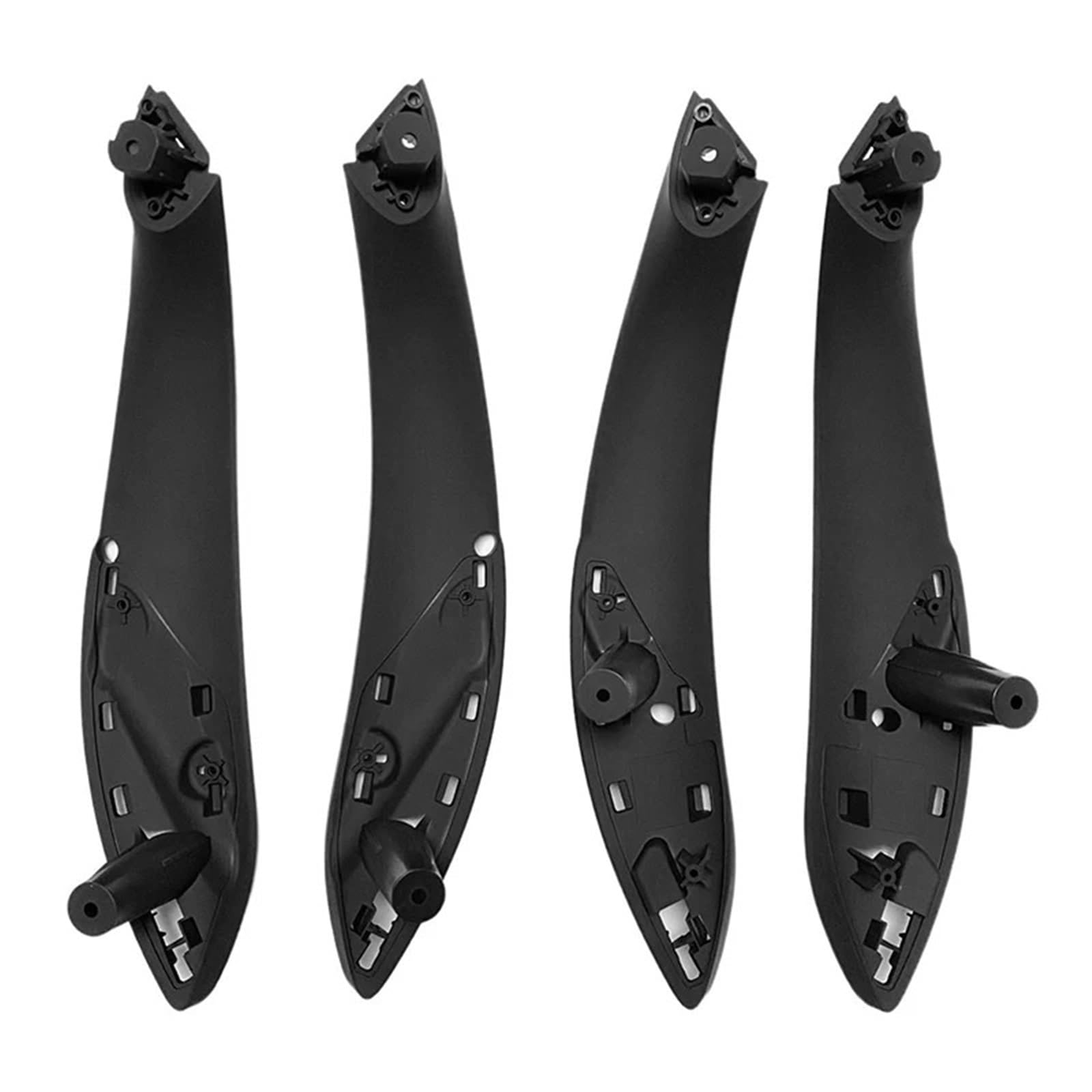 BQWYEDPL 4pcs Car Door Inner Handle Fit for F30 F80 F31 F32 F33 F34 F35 F36 3 4 Series Interior Cover Replace Car Door Latch Handle(Black 4pcs)
