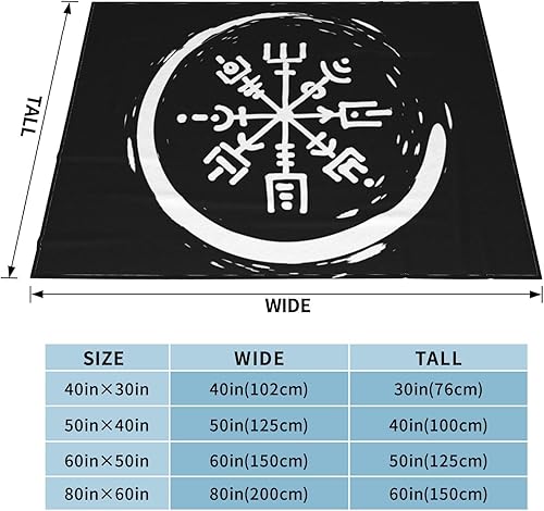 Miniatura 10 de Manta de forro polar suave compatible con la bandera estadounidense de línea roja y azul de bomberos de policía EMT, manta para todas las estaciones