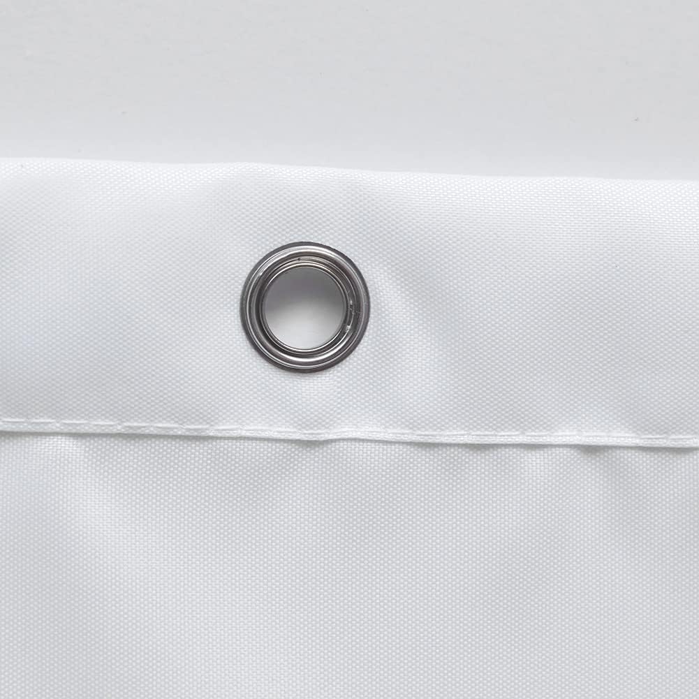 Gray Stone Shower Curtain Waterproof, Bathroom Shower Showroom Inner Curtain, Bath Curtain with Hanging Hooks(180 * 200CM)