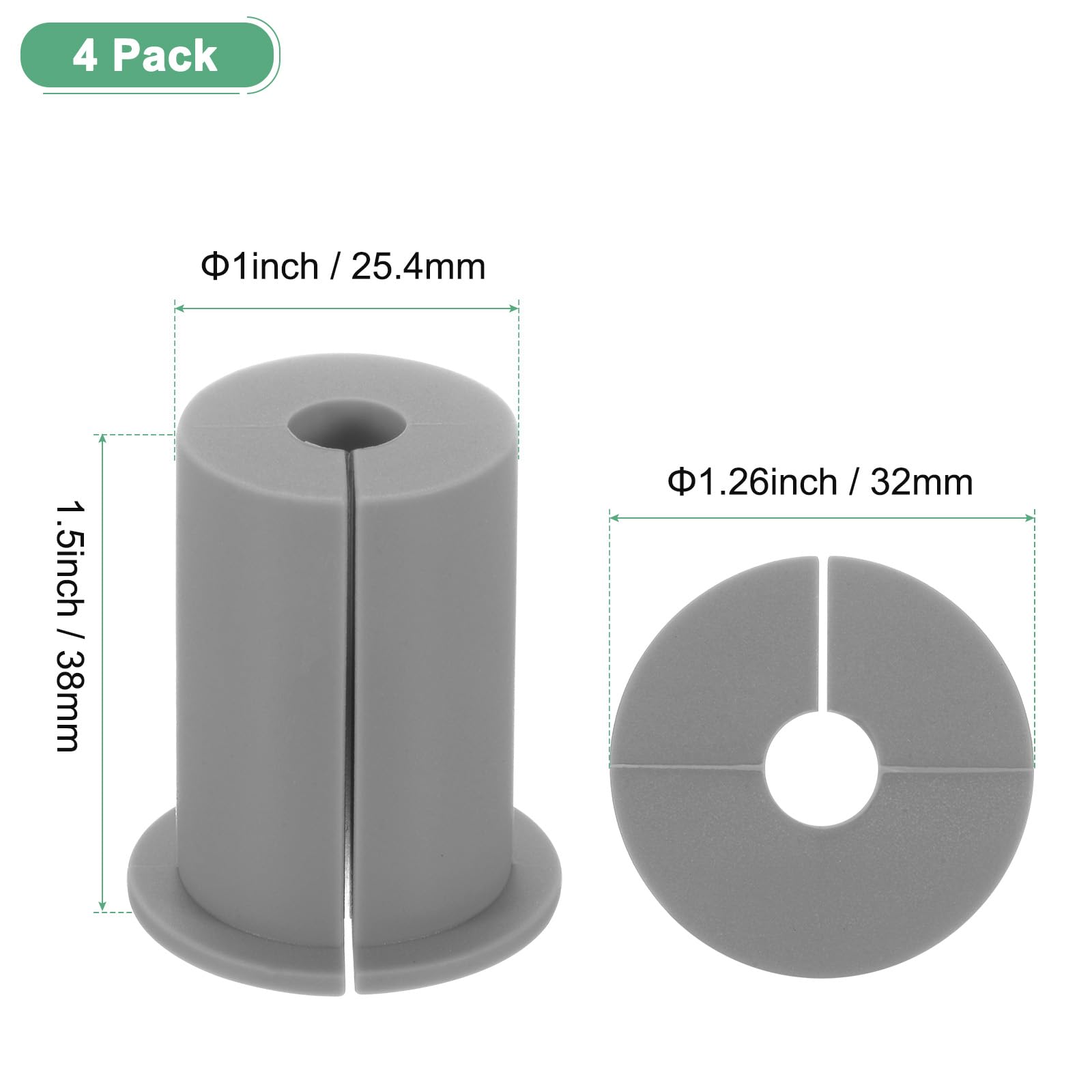 M METERXITY 4-Pack Cable Routing Kit - Image 3