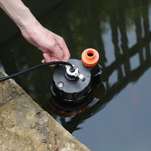 Miniatura 6 de Submersible Water Pump 13HP 2500GPH Utility Pump Portable Electric Clean Water Drainage Pump for Pool Draining Flooding Swimming Pool and Basement