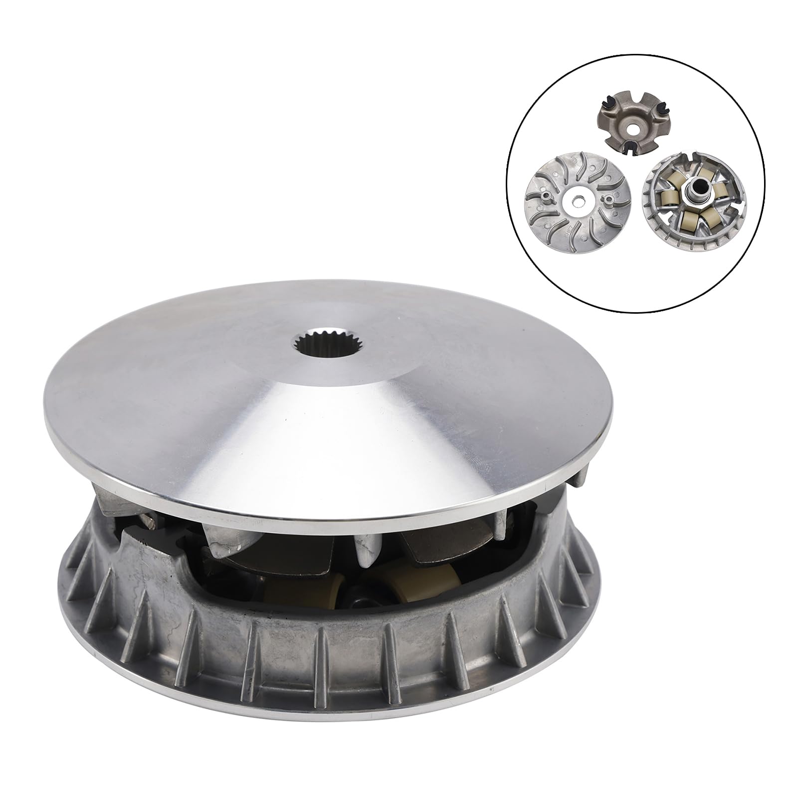 Kit Variateur Embrayage Avant 22102-KHE7-900 22110-KHE7-900 pour Kymco Bet&Win 250 Ego Grand Dink KXR Maxxer MXU People GTI Xciting Yager Pièces Moto Métal Neuf