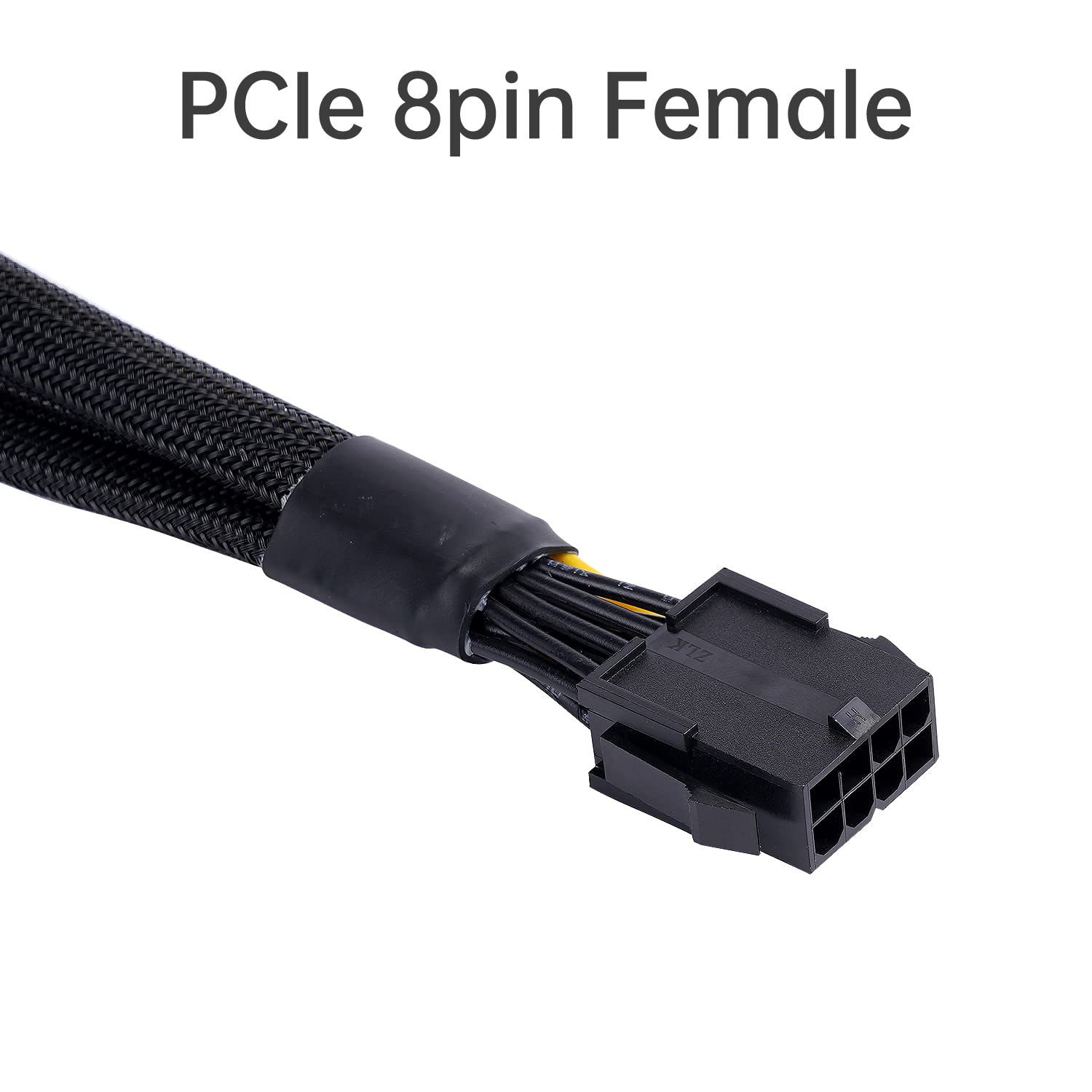 J&D 3 Adattatori Di Alimentazione Da 6 Pin A 8 Pin PCIe Per Scheda Video – 10 Cm – 18 AWG - 4