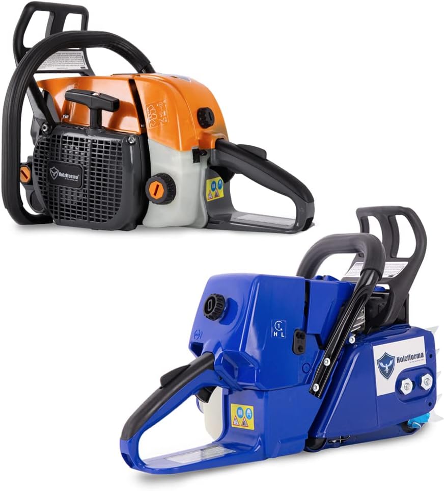 Holzfforma G388 O Dark Grey and G466 Chainsaw Power Head Without Guide Bar and Saw