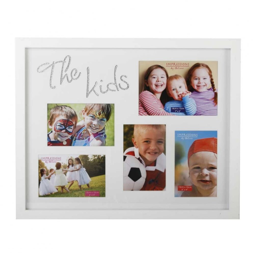 Cadre photo multi-vues Celebration pour regrouper vos photos sans percer dix trous
