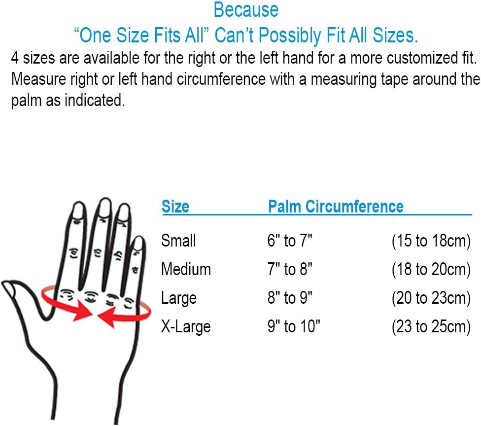 Comfort Cool Wrist Thumb CMC Restriction Brace. Left Large.