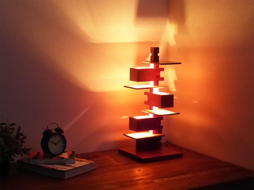 Amazon Frank Lloyd Wright フランク ロイド ライト Taliesin 4 テーブルライト チェリーウッド リプロダクト品 ナツメ球 10w クリアタイプ 付属 Led電球 通販