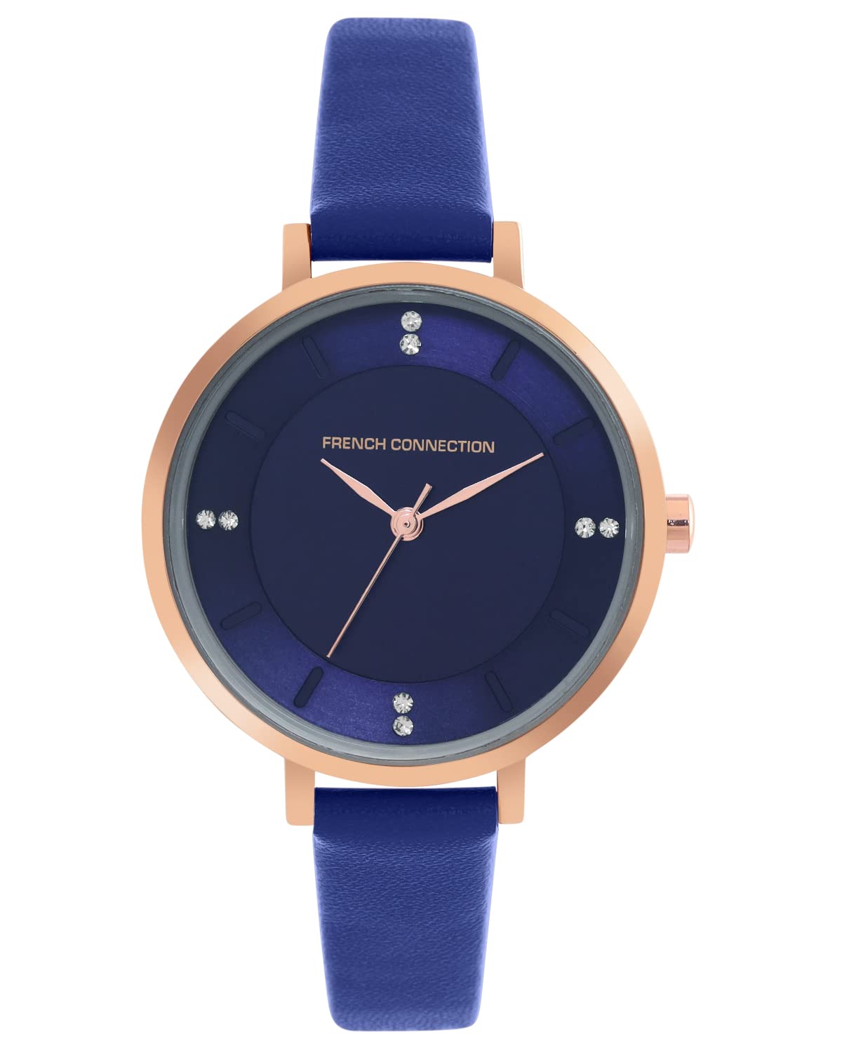 French Connection Analog Blue Dial Womens Watch-FCL24-D (B09RH37V77) Amazon Price History, Amazon Price Tracker