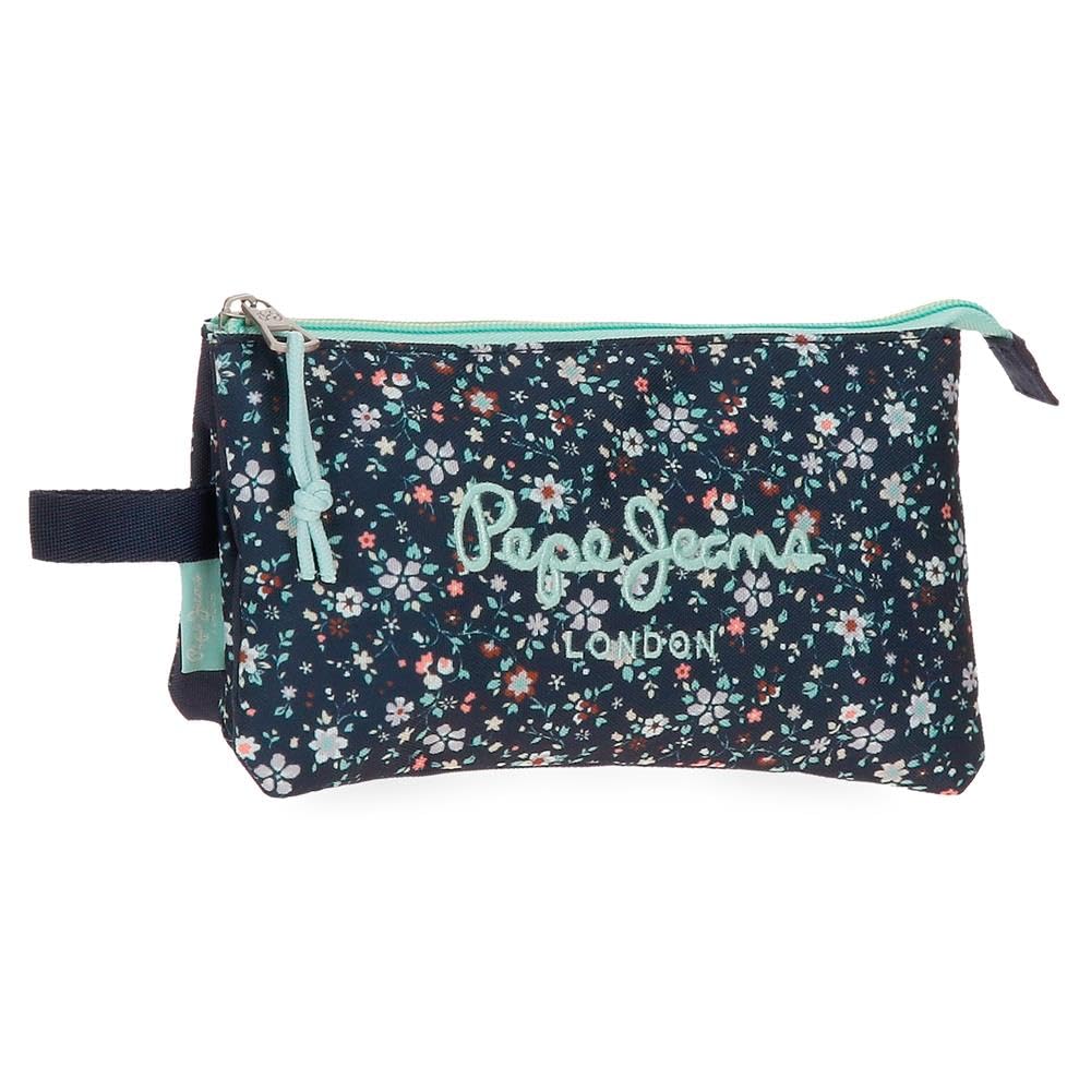 Pepe Jeans Alenka Estuches escoleres, Tamaño llevarlo en la Mochila, carterón o Bolso de Joumma Bags