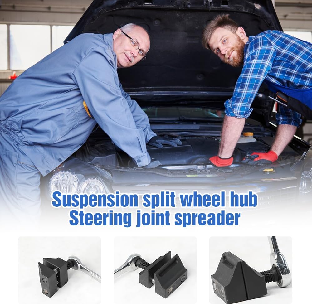 Car Suspension Split Hub Steering Knuckle Spreader, Double-Ended Design for Upper and Lower Ball Joint Split Hubs, Universal Suspension Strut Spreader Tool (2pcs)