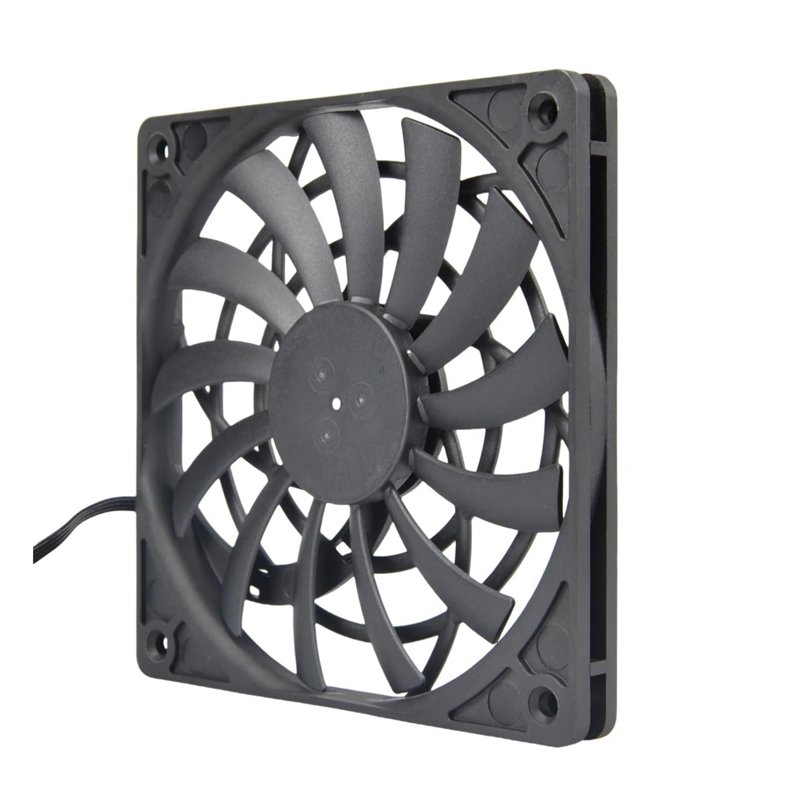 JJKKOZVQF 120mm PWM Cooling Fan, 12V 0.20A, 1400 Low Noise 12cm Computer Case Cooler(4-Pin)