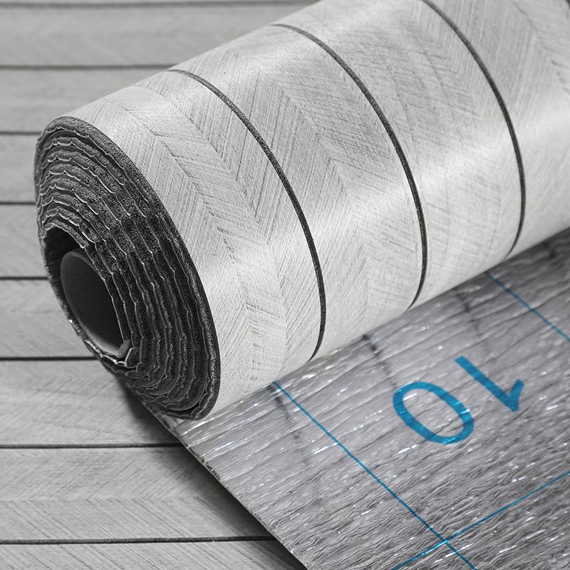 Cathpetic Peel and Stick Wallpaper Grey Wood Wall Panelling Self Adhesive Wallpaper 40 * 300cm Thicken Wood Slats Waterproof Insulating Wall Paper for Kitchen,Living Room,Bathroom