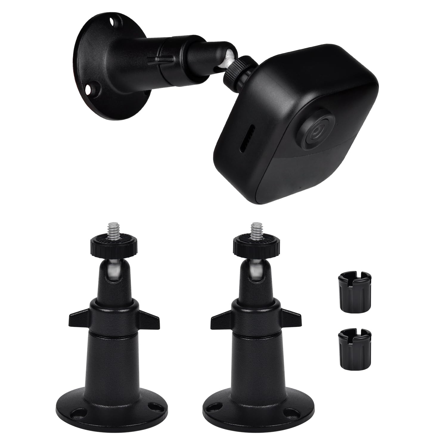2Pack Wall Mount for All-New Blink Outdoor 4 (4th Gen) & (3rd Gen), Blink XT / XT2, Blink Mini, Adjustable Security Wall Mount for Your Blink Surveillance Camera - Black