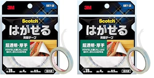3M ʃe[v ͂   15mm 4.0m XRb` SRT-15 UU |X^[ J_[ (× 2)