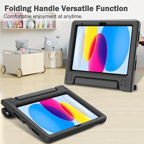Miniatura 7 de Funda BMOUO para iPad (A16) 11 Generación 11" 2025iPad 10 Generación 10.9 Pulgadas 2022 - con Protector de Pantalla, Funda Convertible con Soporte y
