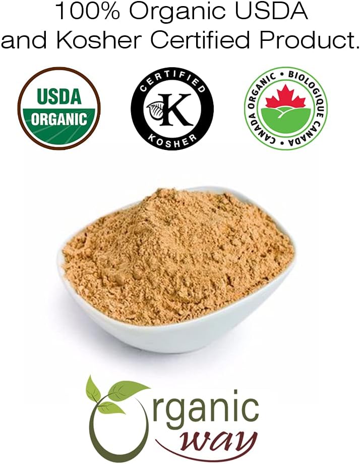 Organic Way Dandelion Root Powder (Taraxacum officinale) | Herbal Tea - European Wild-Harvest | Organic & Kosher Certified | Non GMO & Gluten Free | USDA Certified | Origin - Albania (4 Oz) - Image 6