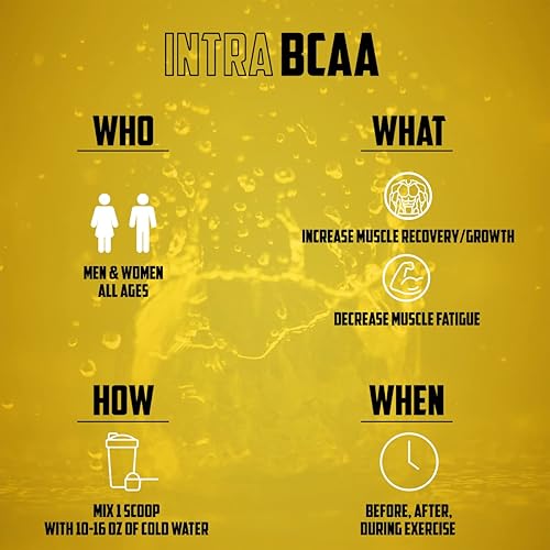 Miniatura 4 de EPN Supplements Intra BCAA  Polvo de BCAA 1 con aminoácidos de 018oz 0 azúcar construye músculo recupera más rápido vegano apto para dieta