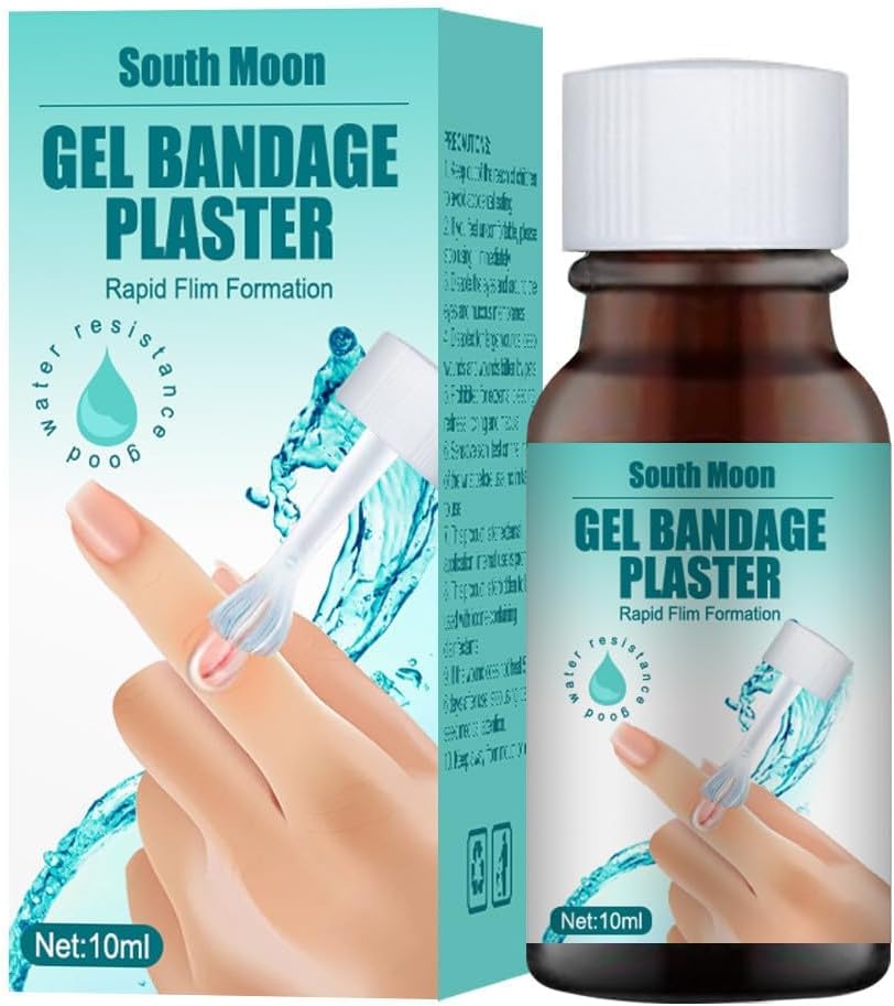 KASTWAVELiquid Bandage for Skin, Waterproof, Protects The Skin Barrier, Suitable to Minor Cuts and Scrapes, Wounds Calluses and Dry Cracked Skin