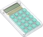 PATIKIL Desktop Calculator, Large 8 Digit LCD Display Mini Pocket Portable Desk Calculator Standard Function for Home Office Style 1, Pink