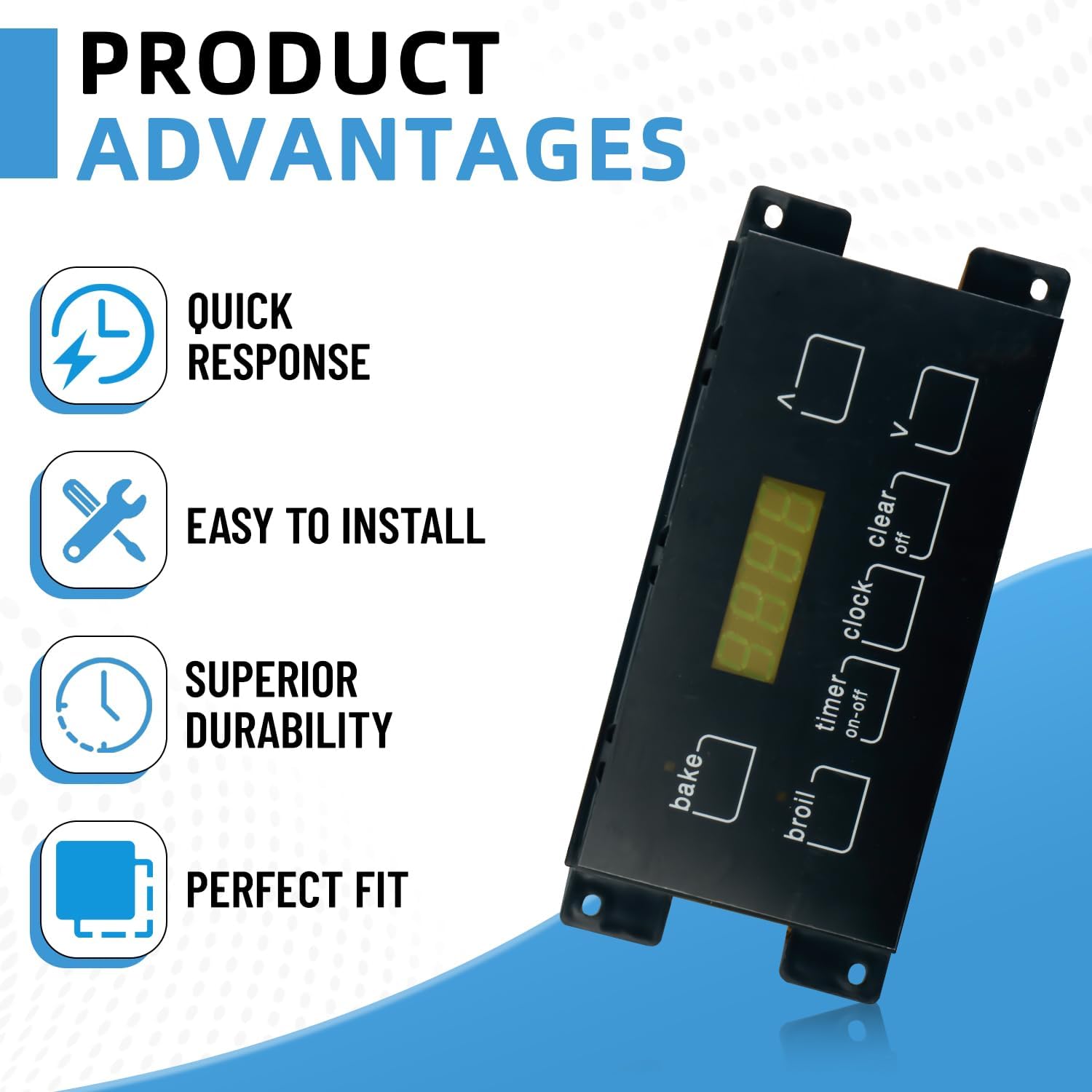 316455420 Oven Range Stove Clock Control Board Replacement Compatible with Electrolux Kenmore Replaces AP3960228 1197180