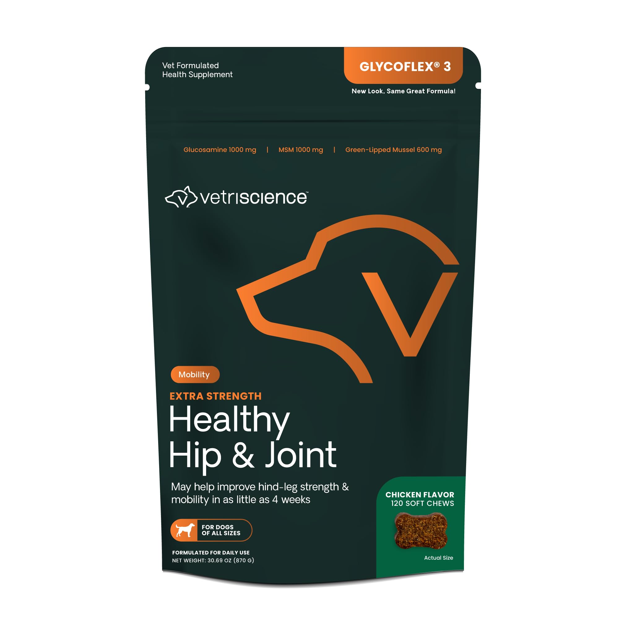 GlycoFlex 3 Hip and Joint Support for Dogs, 120 Bite Sized Chews, 30.69 (B002LVTTYE) Amazon Price History, Amazon Price Tracker