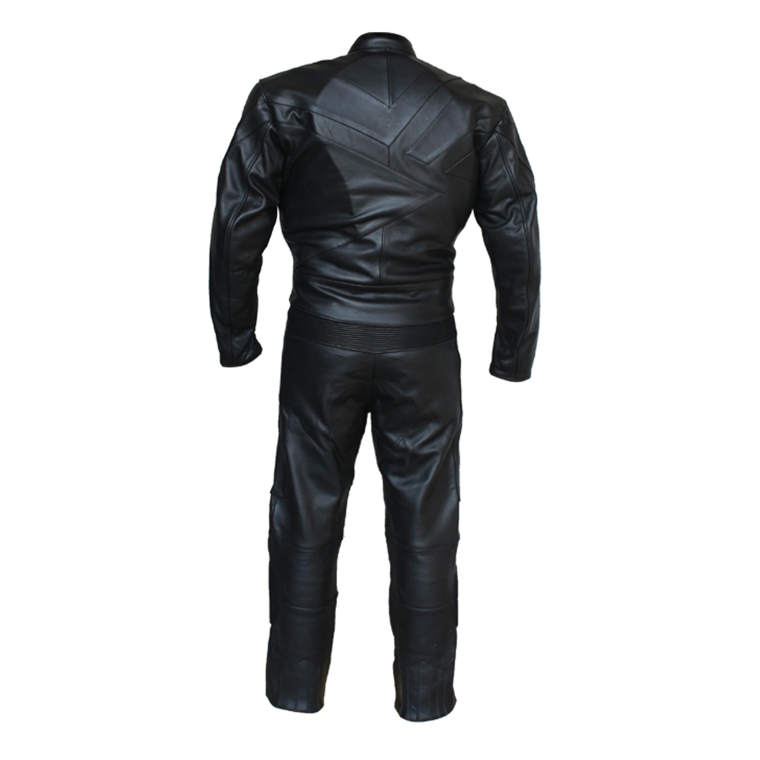 Motorcycle Racing/nero equitazione Pelle 2pc tuta XXL nero