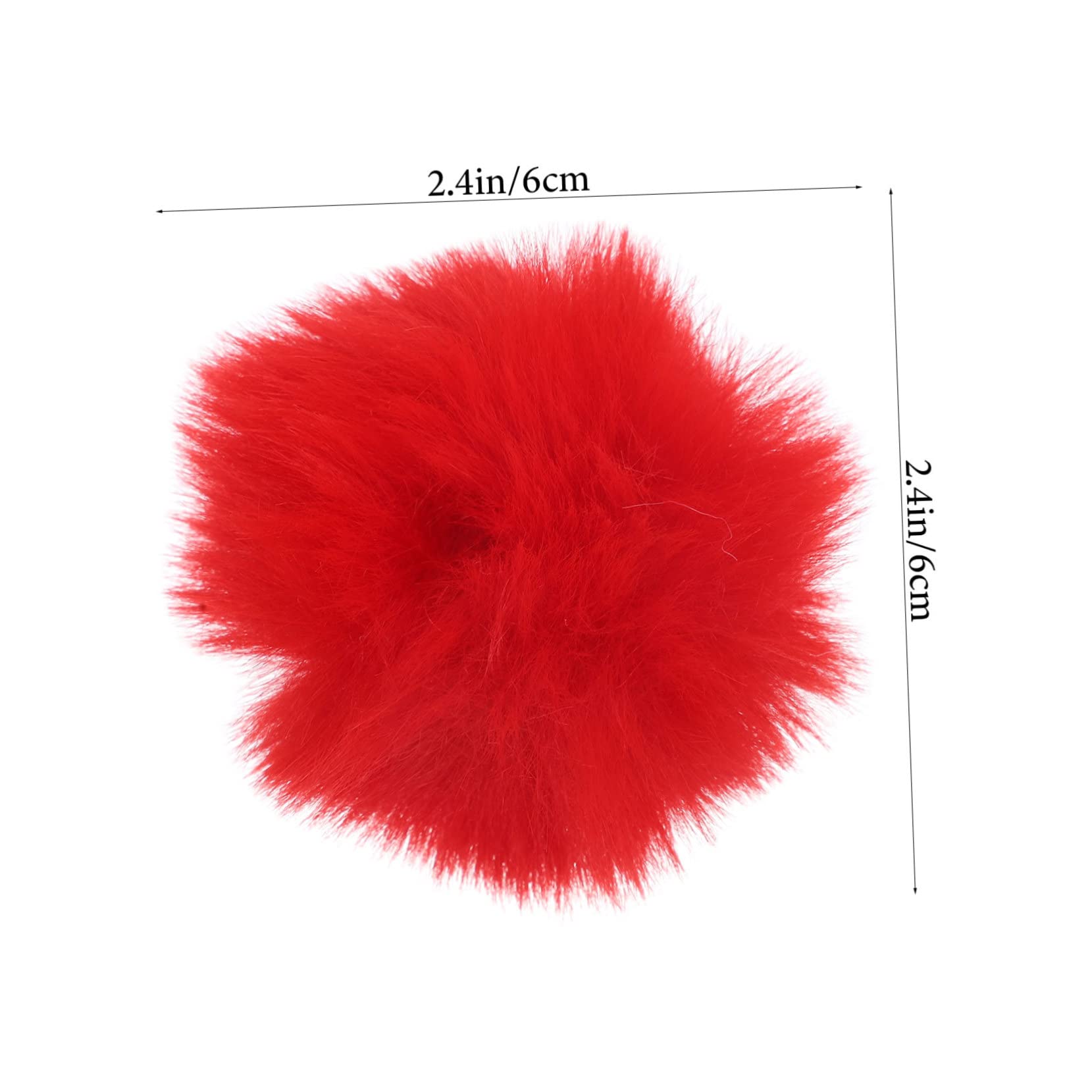 UPKOCH 5 Sätze Pelziger Mikrofon-windschutz Geschmeidiges Material Windschutz-muffs-abdeckung Für Rundfunksprecher Sänger Einfache Installation 10 Stück * 5