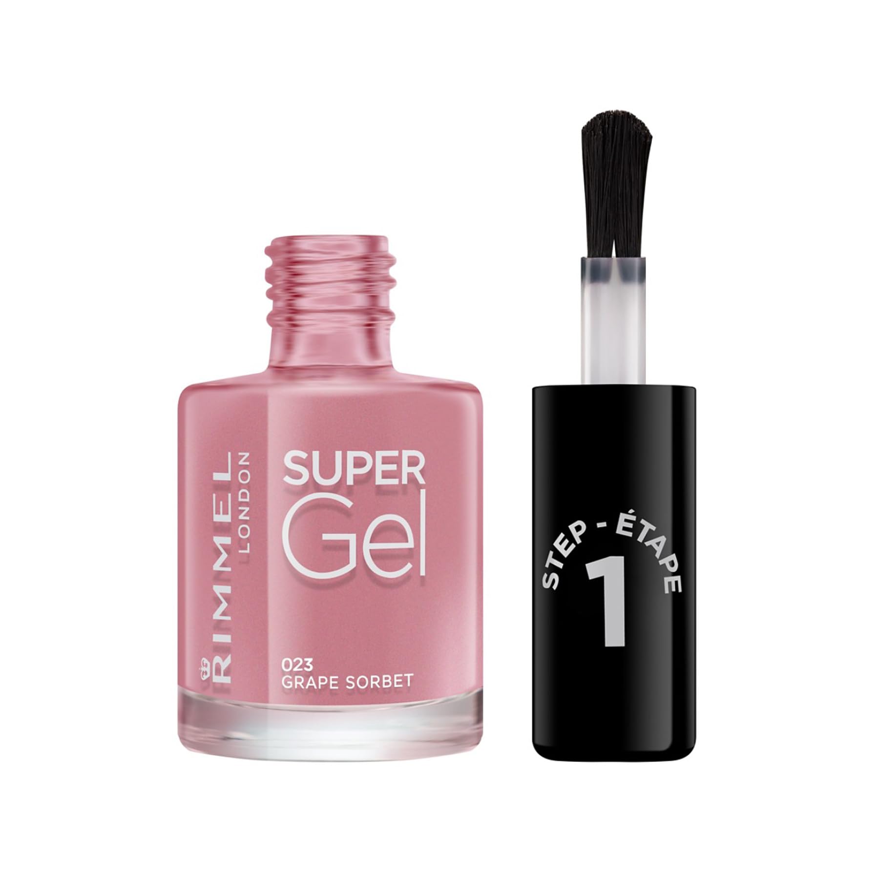 Rimmel Super Gel Lakier do Paznokci, 023 Sorbet Grape, 12 ml