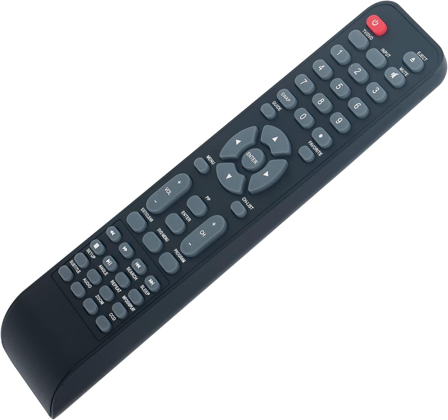 ZdalaMit 0212-62622-00R Replacement Remote Control, angled view