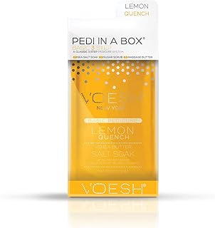 VOESH Pedi In A Box Basic 3 Step (Lemon)
