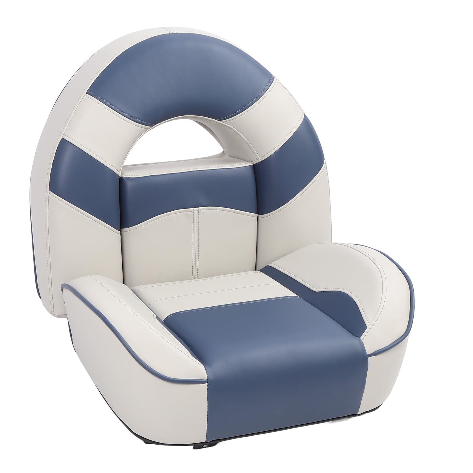 Capitán de yates Asiento de asiento Capitán Capitán Capitanes Asiento Agua Resistente a la resistencia de la carga 400 libras Libro de carga Diseño ergonómico con espuma de